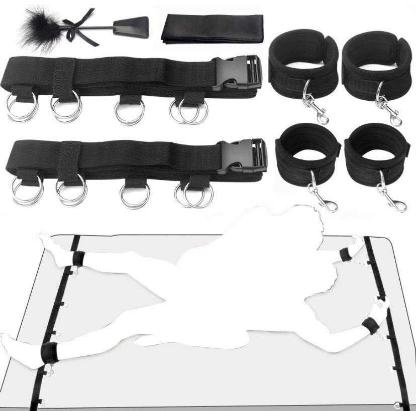 Fetish Wear BDSM One Word Multi Circle Bed Binding Combination
